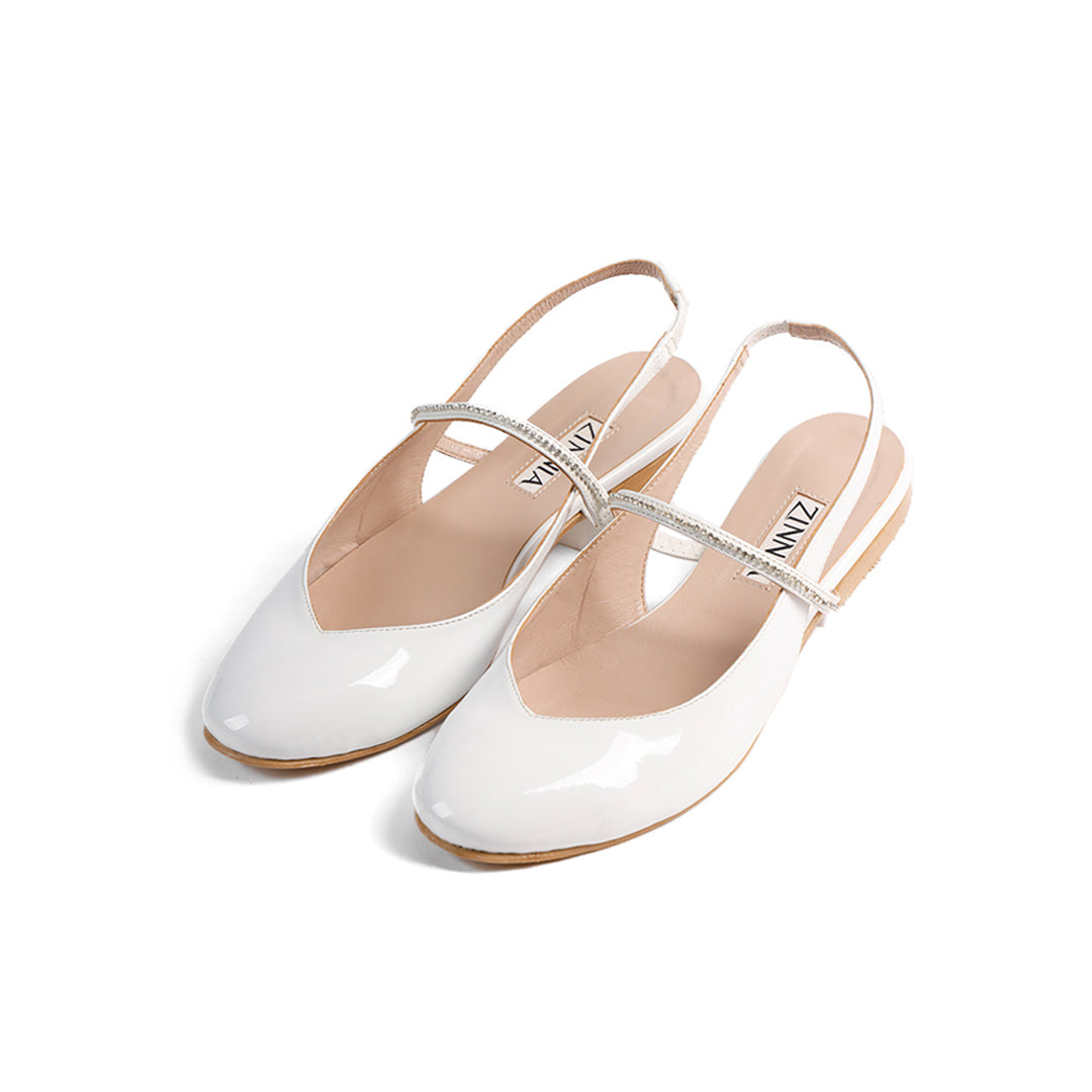 Basic Ballet Slingback with Stones