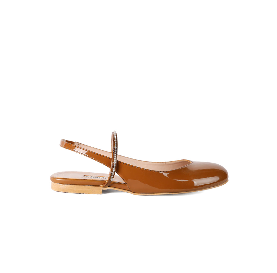 Basic Ballet Slingback with Stones