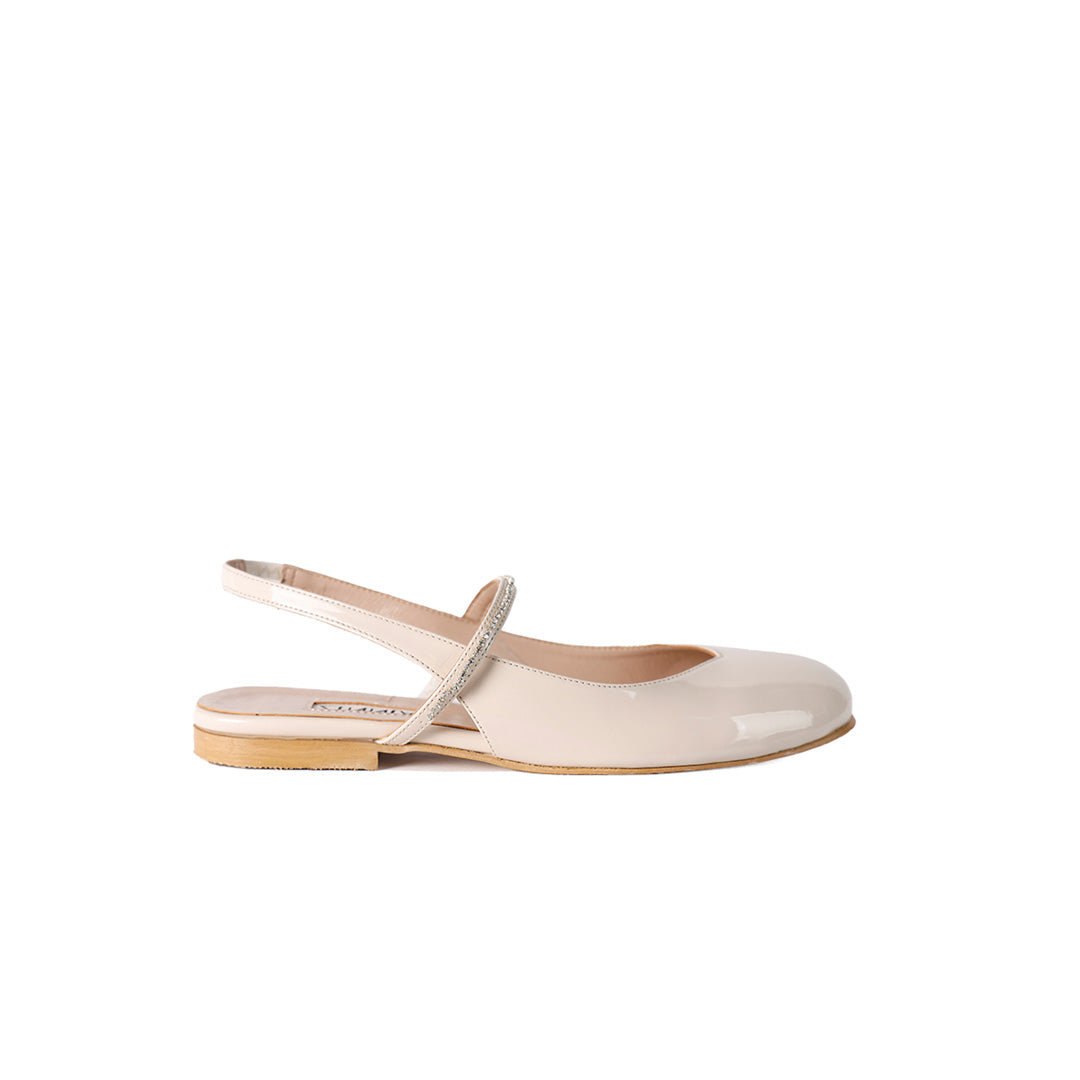Basic Ballet Slingback with Stones