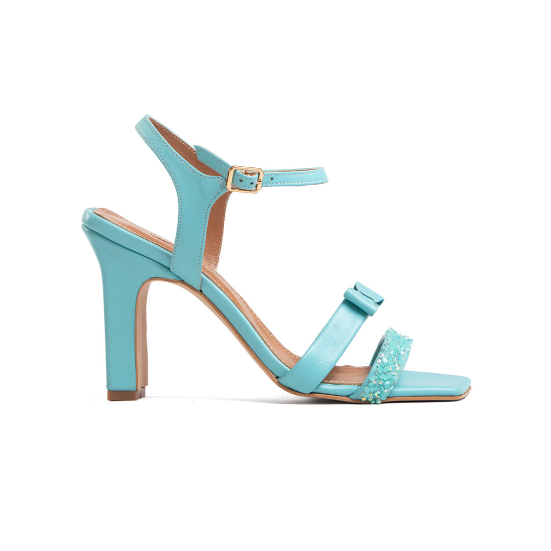 Strass Heels with Bow 90 MM