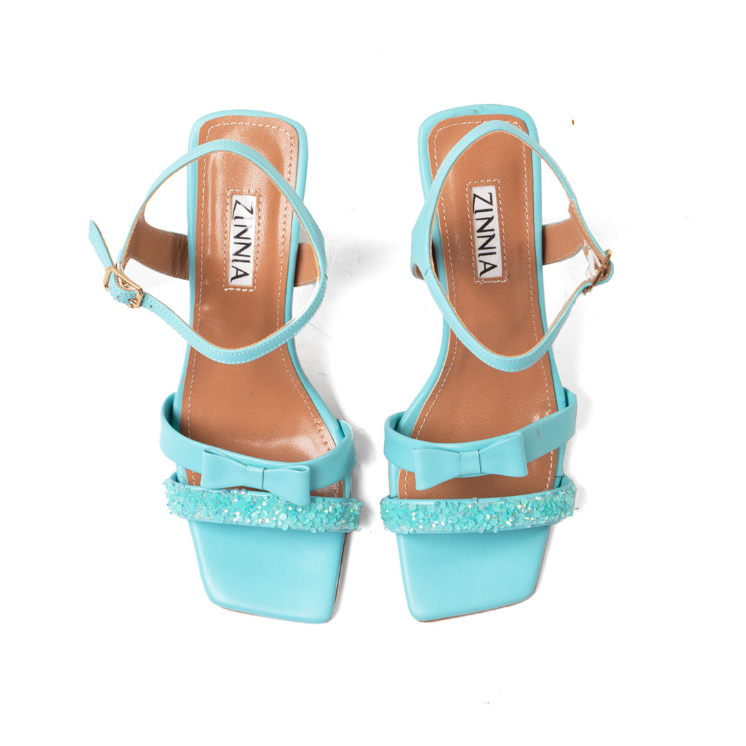 Strass Heels with Bow 90 MM