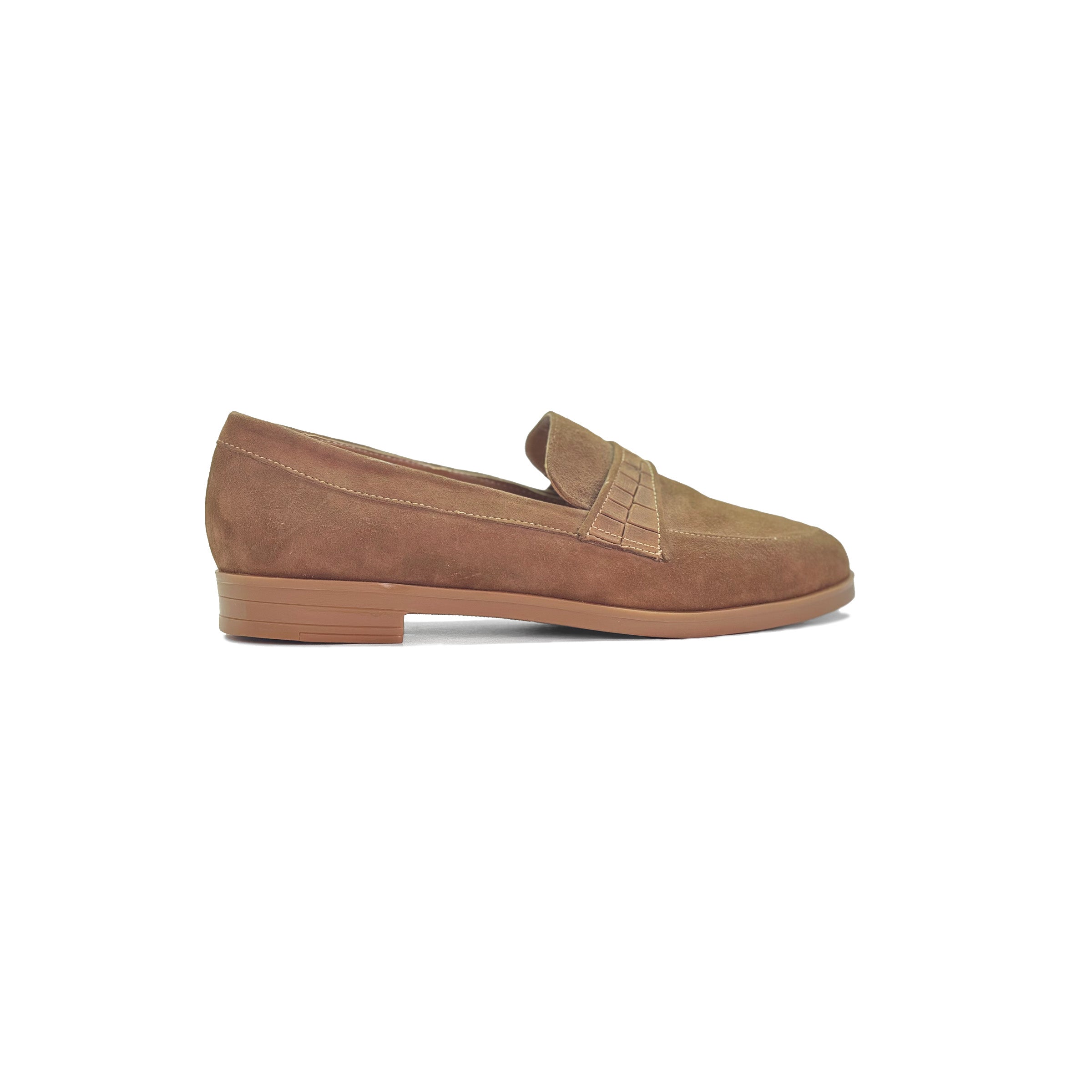 Suede Crocassin