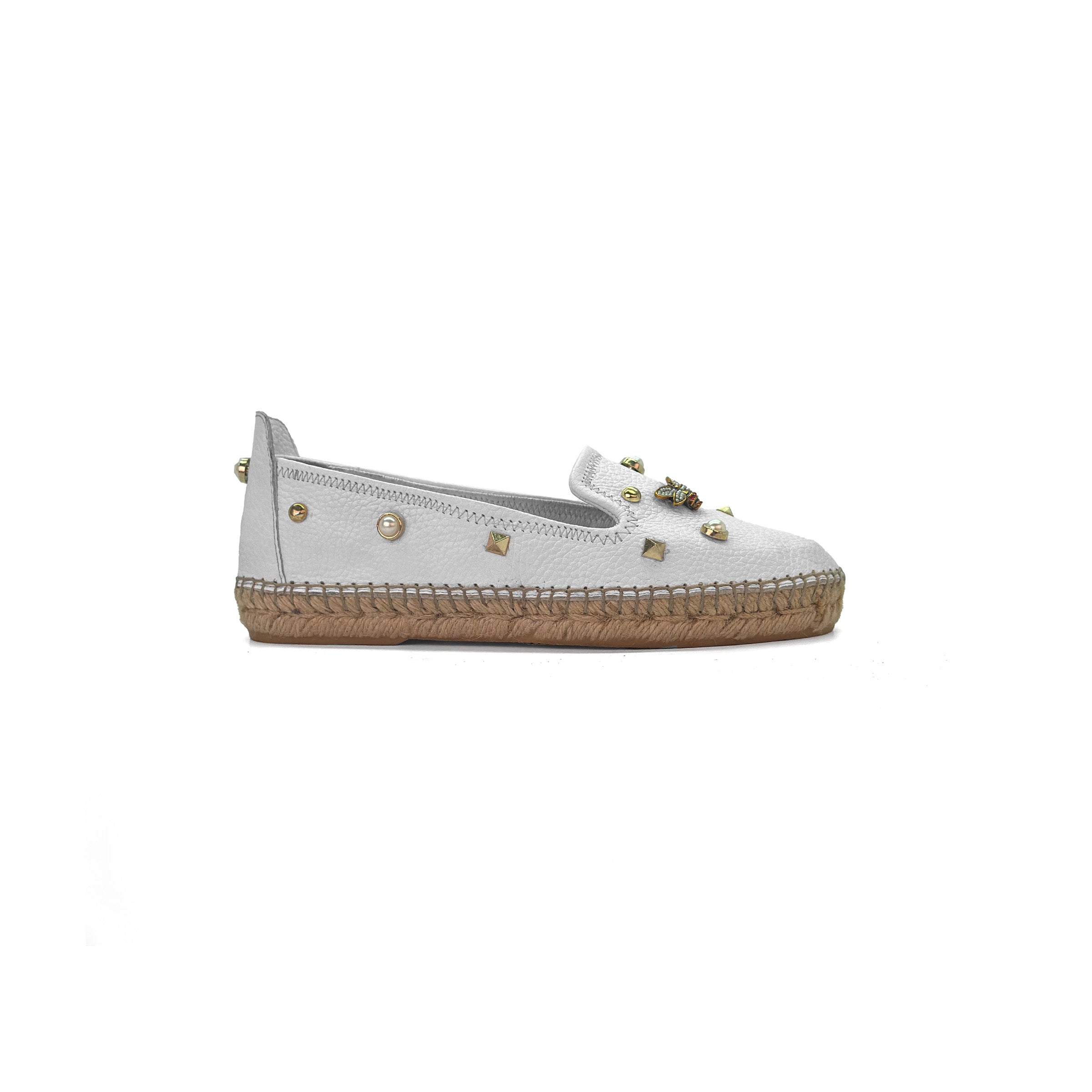 Studs Bar Espadrilles