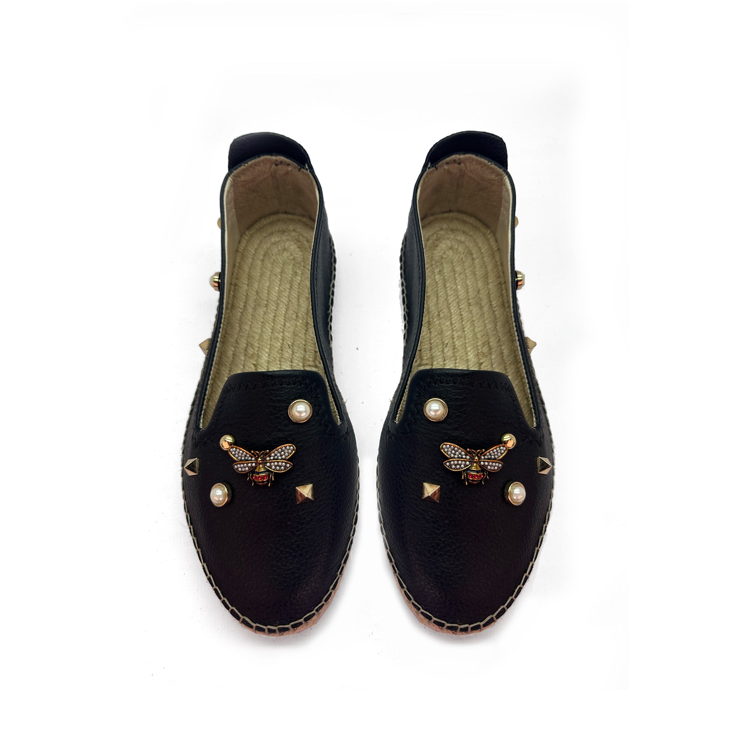 Studs Bar Espadrilles