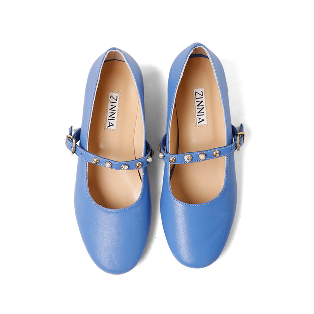 Studs Bar Ballet Flat with Studs
