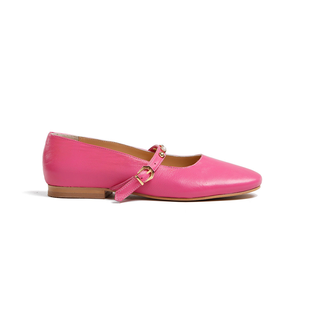 Studs Bar Ballet Flat with Studs